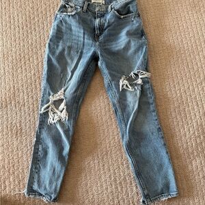 Abercrombie & Fitch High Rise Mom Jean